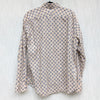 J. Lawrence Khakis Shirt Mens IT44/17.5 Button Up Geometric Long Sleeve Italy