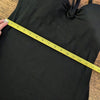 RE ONA Campbell Black Modal Jersey Midi Sleeveless Dress, size L