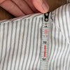 Anine Bing Essie Shirt Womens S White/Blue Oversized 100% Cotton Button-up