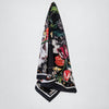 Zadig & Voltaire Floral Skull 100% Silk Scarf
