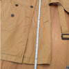 J.Crew City Trench Coat F5341 Womens 2 Tan Double-breasted Cotton Long Sleeve