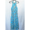 A.L.C Elara Printed High-neck Tiered Midi Dress Womens 10 Multi Floral Silk NWT