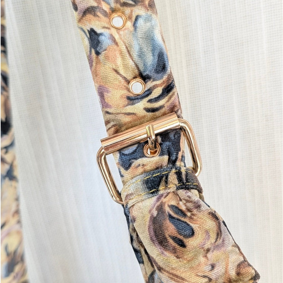 Daily Practice by Anthropologie Woven Velvet Crossbody Bag