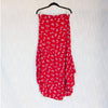 Flynn Skye Nadia Tiered-flounce A-line Midi Skirt In Ciao For Now, size L