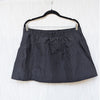 Lululemon Crinkle Nylon High-Rise Mini Skirt W8ANXS Womens XL Black Relaxed