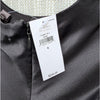 Banana Republic Alana Dress Womens 6 Black Silk Sleeveless Shift Mini NWT