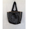 Allsaints Izzy Reversible Shearling Tote Shopper Bag Brown Leather Oversized