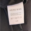 Anine Bing Bree Dress Womens L Black Cotton Sleeveless A-line Midi Maxi Sundress