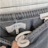 The Great Staduim Sweatpants Womens 0 Gray Cotton Relaxed Cropped