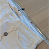 Blugirl Blumarine Jeans Womens 8 White Denim Mid-rise Slim Straight Leg NWT