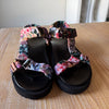 A.P.C. x Liberty Sandals Womens EU 38/US 8 Multi Floral Platform Open Toe NWOT