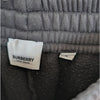 Authentic Burberry Vintage Check Paneled Jog Pants Womens M Cotton Tapered Leg