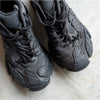 Camperlab Tormenta Men Black Low-Top Mesh Sneakers, Size 45