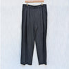 NWT Madewell Black Tall Slouchy Straight Pants in Drapey Twill NS449, Size 12
