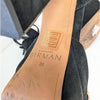 Alexandre Birman Mabeleh Black Suede Bow Platform Sandals EU 38