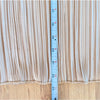 Anine Bing Rondi Pleated Top Womens L Brown Crepe Sleeveless Straight Mock Neck