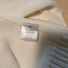 Ellsworth & Ivey Classic Golf Crewneck Sweater Womens L Ivory/Navy Long Sleeve