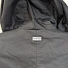 Hunter Hooded Long Sleeve Logo Rain Jacket Parka Black XS