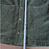 Ted Baker Omarah Cord Green High Waist A-line Mini Skirt, size 4/US10/L