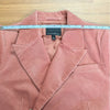 Banana Republic Rivoli Corduroy Double-Breasted Blazer Pink Tall 10