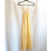 Rag & Bone T-back Floral-print Slip Midi Dress In Yellow, size 6