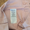 Vince Bermuda Shorts Womens 0 Pink Cotton Stretch Mid-rise Chino Long