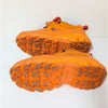 Burberry Nylon & Rubber Arthur Sneakers Womens EU 39.5/US 9.5 Orange Lace-Up Low