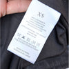 SL8 Blank NYC Gray Suede Leather Moto Biker Full Zip Long Sleeve Cropped Jacket, size XS