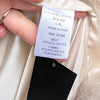 NWT JLuxLabel Ivory/Brown Soft Season Faux Fur Coat, size L/XL