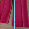 COS Red Wool Blend High Rise Straight Leg Trouser Pants, size EU34/US4