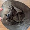 Anine Bing Demi Bucket Hat Womens XS/S Dark Green Nylon Logo