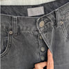 Boyish The Timmy Ultra High-Rise Straight Jeans Womens 29 Black Denim Ankle