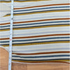 Theory Linen Blend Mini Dress Womens 12 Multi Striped Sleeveless V-neck