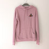 Lazy Oaf Oversized Men's/Unisex Tropical Pink Hoodie, size S