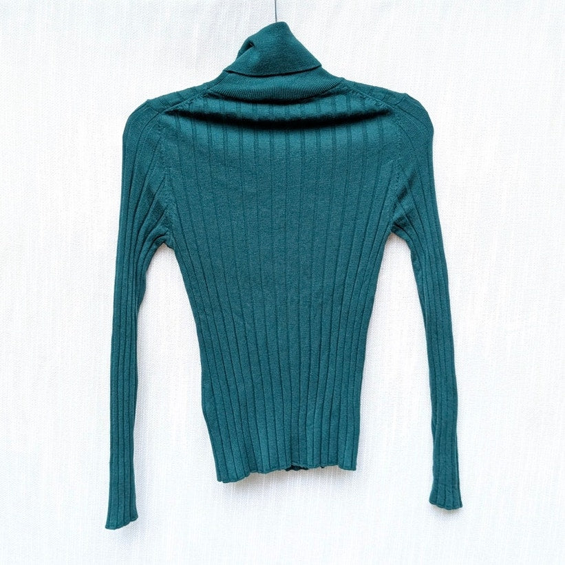 Banana Republic Nezha Sweater Womens S 100% Merino Wool Long Sleeve Turtleneck