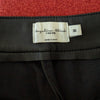 NA-KD x Angelica Blick Black Faux Leather PU Mid Rise Pants, size 36/US 6/S