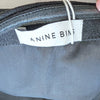 Anine Bing Thea Bustier Strapless Corset Top Womens M Black Crepe Cropped NWT