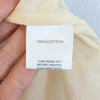 Sabo Dimmi Dress Womens 2 Yellow Cotton Sleeveless One Shoulder Mini NWT