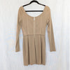 Dion Lee Ssence Exclusive Rib Corset Mini Dress in Sahara Womens AU12/US8 NWT