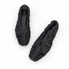 Toteme Gathered Ballet Flats Black Satin 36