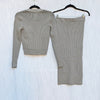 Anine Bing Matching Knit Set Womens S Layla Cardigan & Julian Pencil Skirt NWT