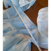 Selkie Blue Organza Head in the Clouds French Puff Short Dress, size L