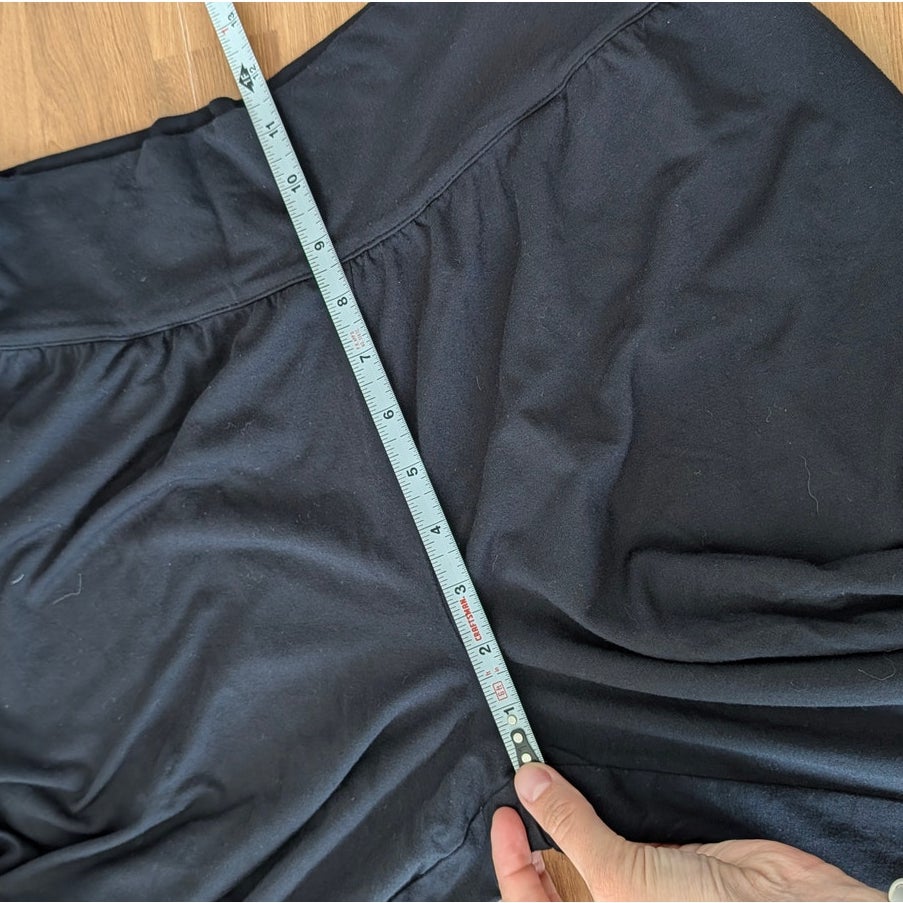 Sweaty Betty Wide Leg Trousers Womens 4-6 Black High-rise Relaxed Ankle