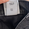 Boyish The Timmy Ultra High-Rise Straight Jeans Womens 29 Black Denim Ankle