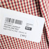 Berwich Laura 67 Pants Womens IT44 US 8 Red Gingham Check Wool es1508x Italy NWT