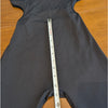 NWT Frankies Bikinis Felix Black Straight Fit Side Cutouts Bodysuit, size S