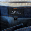 A.P.C. APC Jean Taille Haute Denim Mid-rise Straight Leg Jeans, size 40/L