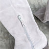 Stuart Weitzman Light Gray Gris Suede Allserve Over-The-Knee Boots, size 5.5M