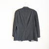 Joseph & Lyman Gray 100% Cashmere Wool Single-Breasted Blazer Jacket, size L