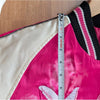 FR2 #FR2 Fxxking Rabbits Satin Souvenir Varsity Jacket Unisex L Pink Bomber NWT